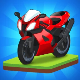 Merge Bike game Idle Tycoon simgesi