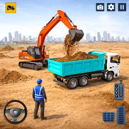 Excavator: City Construction simgesi